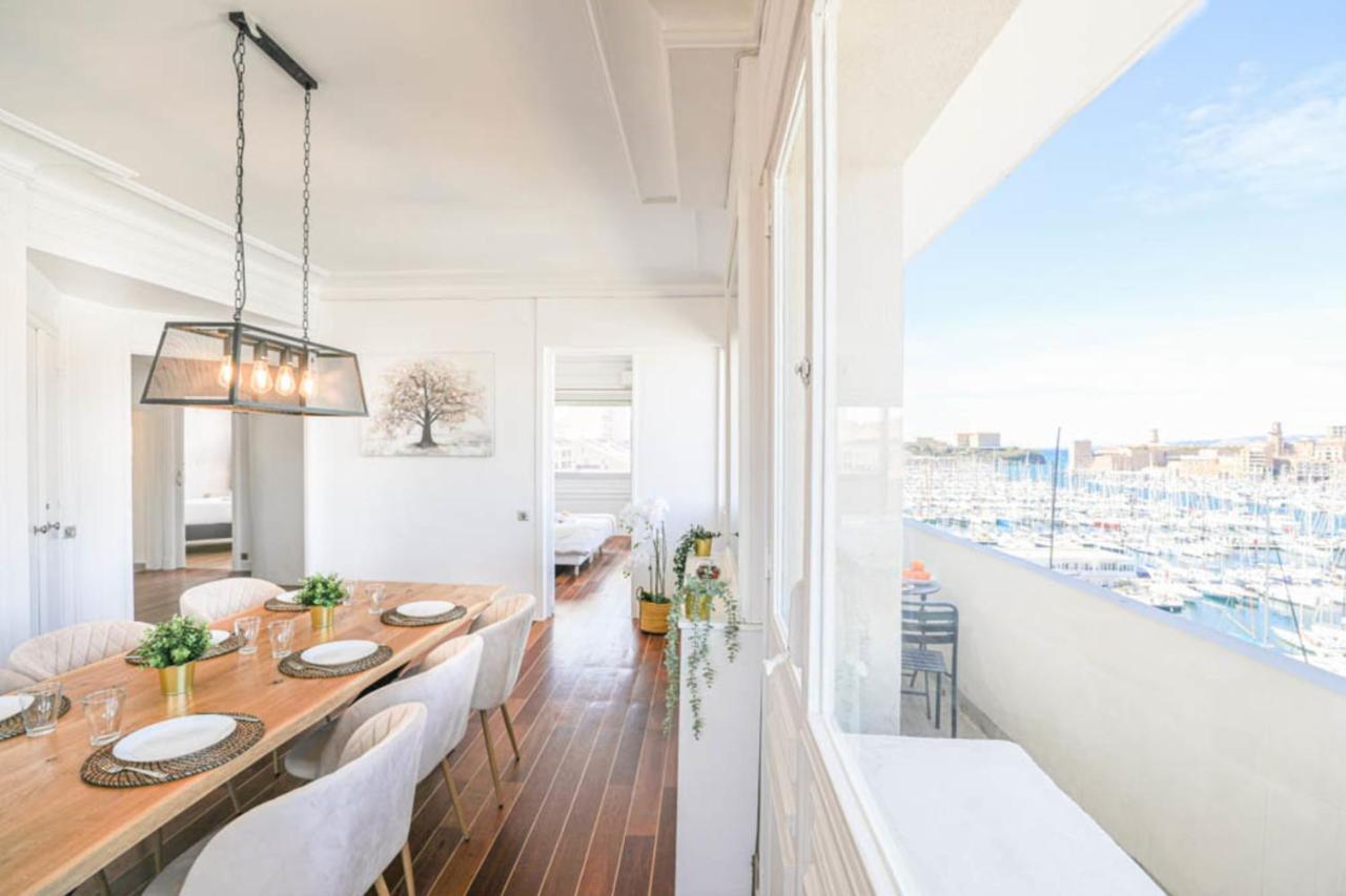 Apartmán Vieux-Port - Vue Exceptionnelle - 3 Ch Et Clim Marseille Exteriér fotografie