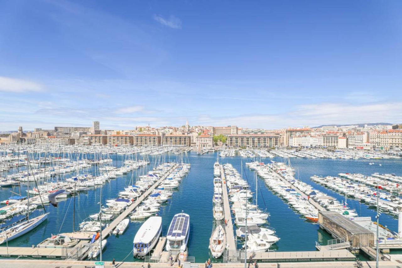 Apartmán Vieux-Port - Vue Exceptionnelle - 3 Ch Et Clim Marseille Exteriér fotografie
