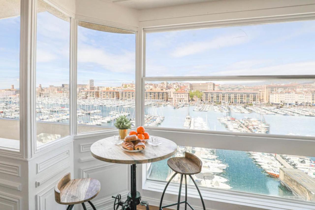 Apartmán Vieux-Port - Vue Exceptionnelle - 3 Ch Et Clim Marseille Exteriér fotografie