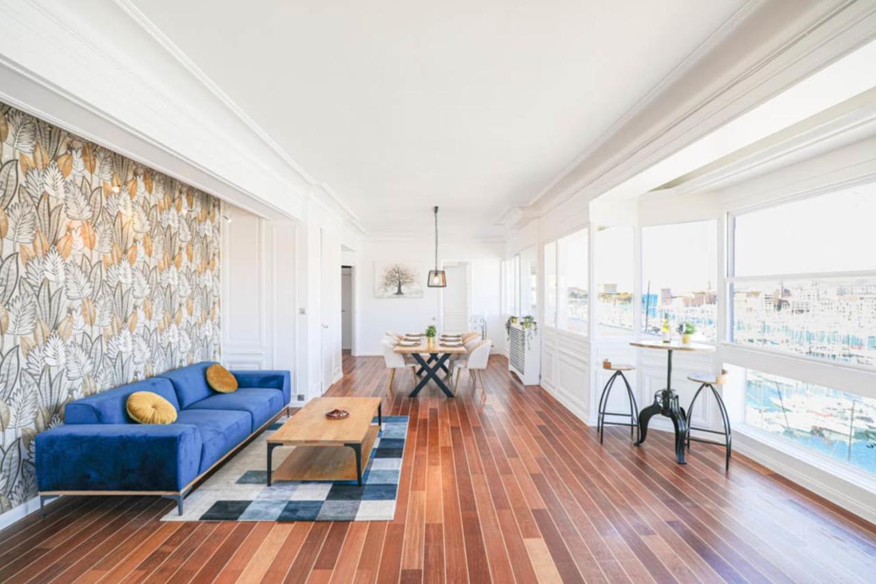 Apartmán Vieux-Port - Vue Exceptionnelle - 3 Ch Et Clim Marseille Exteriér fotografie
