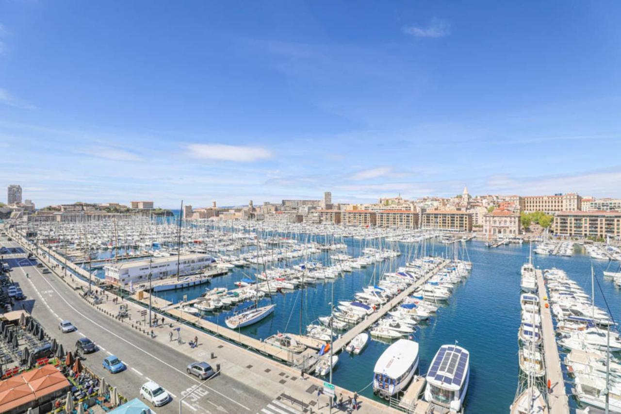 Apartmán Vieux-Port - Vue Exceptionnelle - 3 Ch Et Clim Marseille Exteriér fotografie