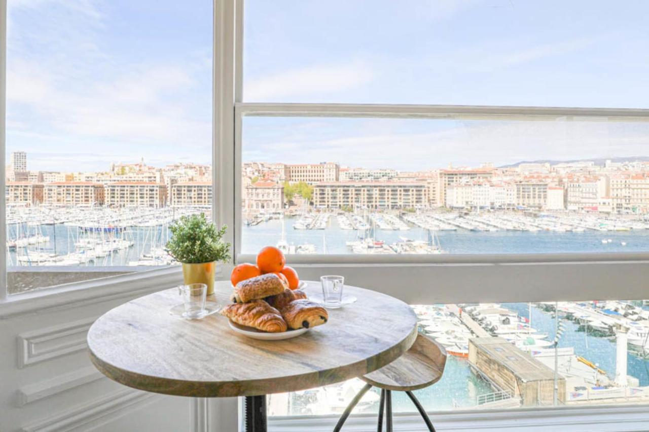 Apartmán Vieux-Port - Vue Exceptionnelle - 3 Ch Et Clim Marseille Exteriér fotografie